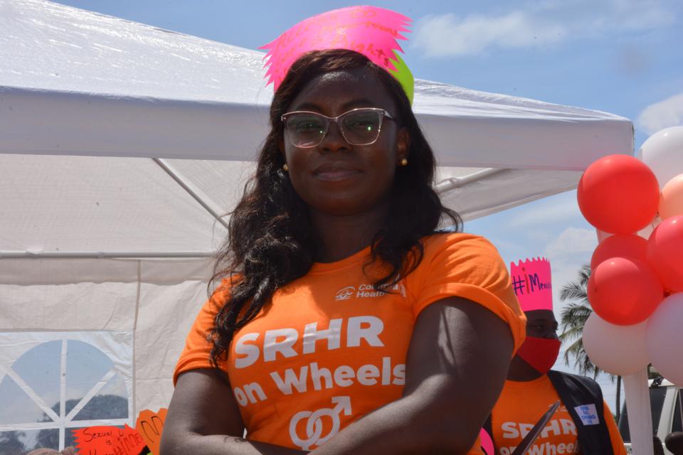 Headshot of Naomi Tulay-Solanke, founder of Liberia's Community Health Care Initiative